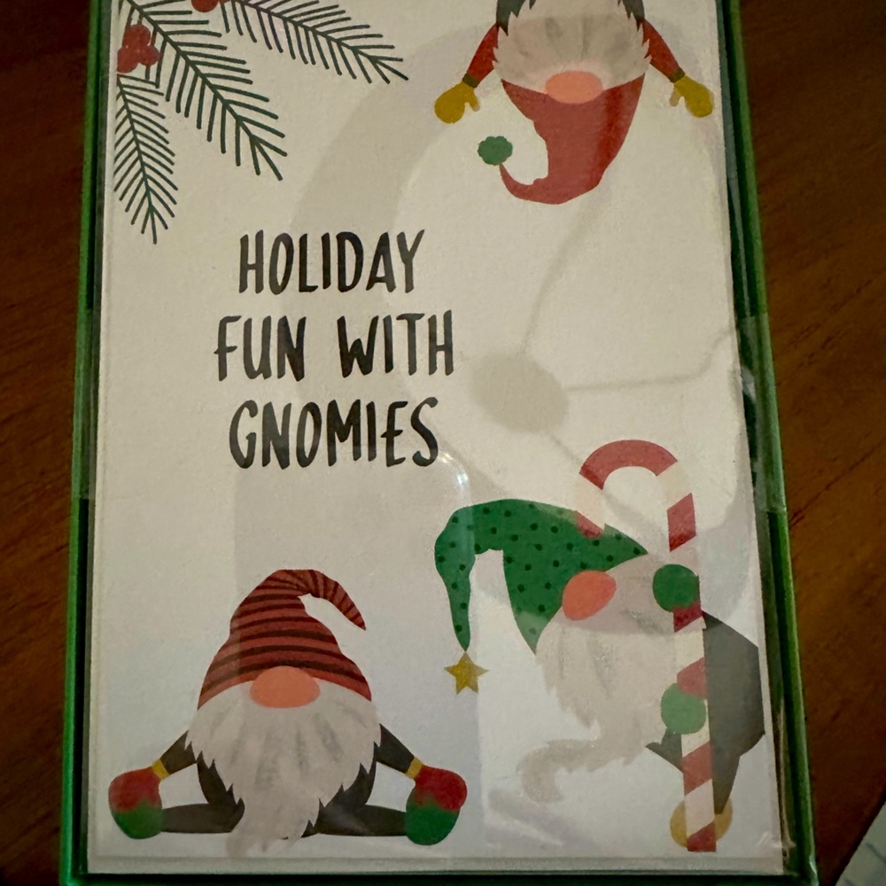 Box of Gnome Holiday Cards - 15 cards